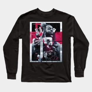 James Beard Harden Houston Sports Art Long Sleeve T-Shirt